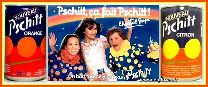 Pschitt: Boisson pétillante des années 80